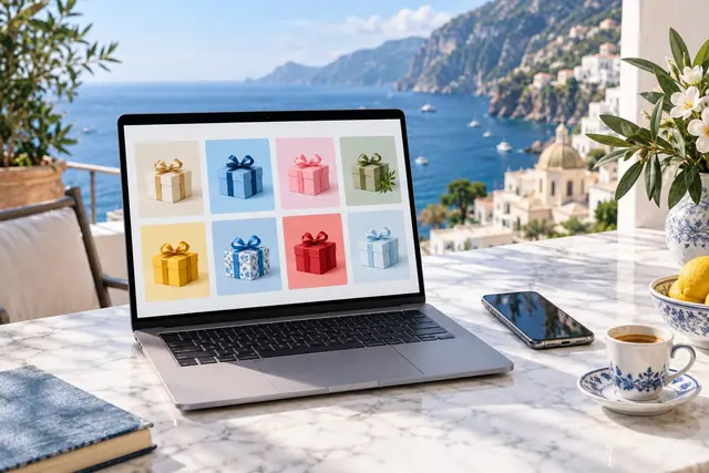 sweet bonanza: portatile con una griglia di tessere regalo